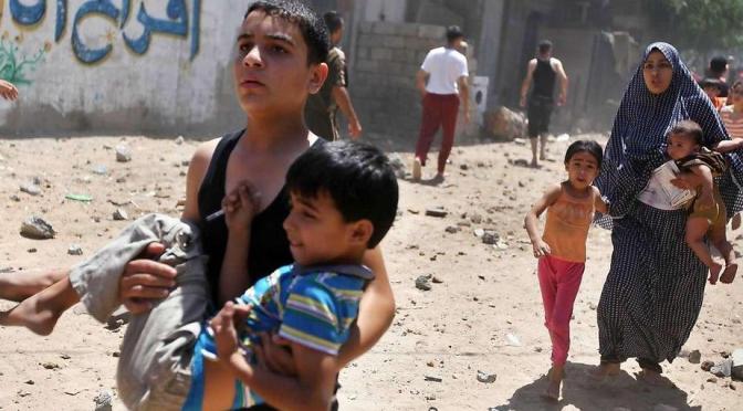 Gaza 2014 – Staatlicher und militärischer Terror